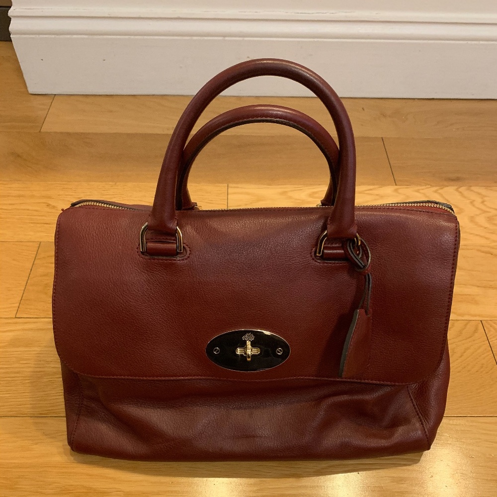 Authentic Mulberry Del Rey Leather Tote